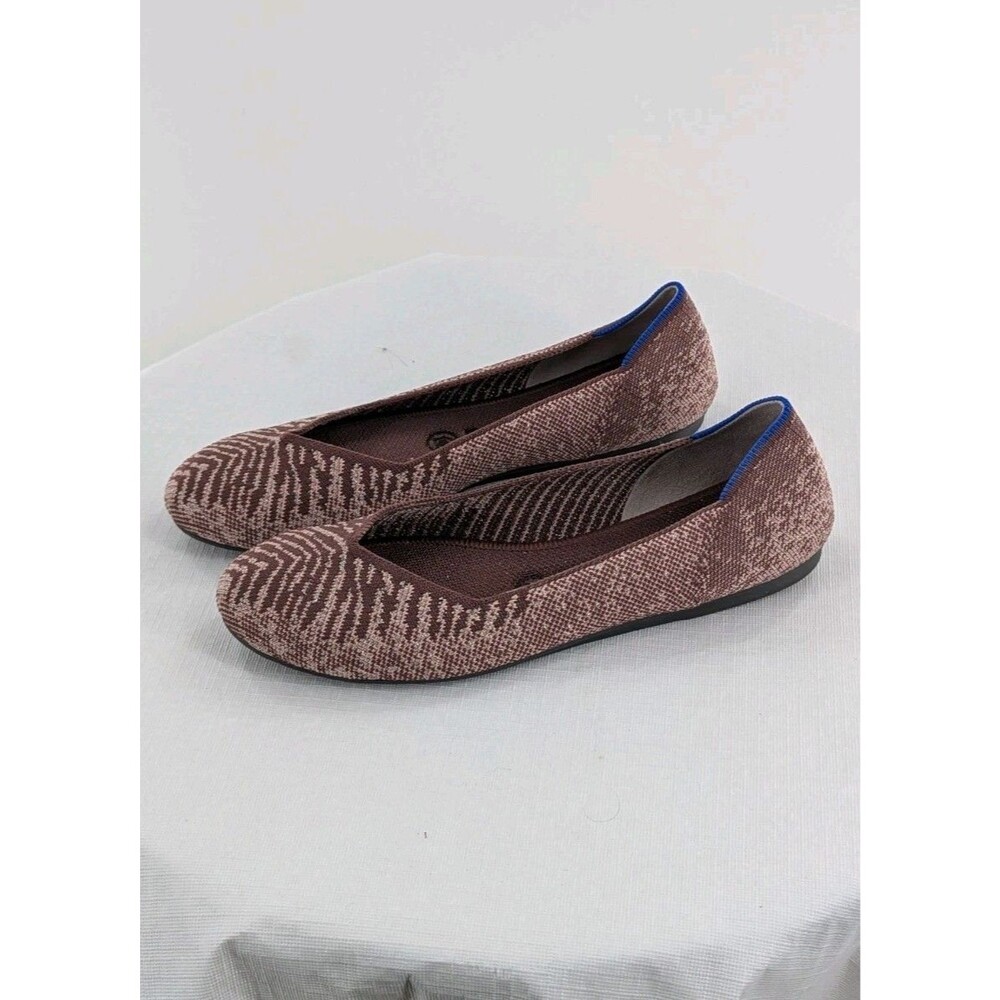 Rothy's The Flat Ballet Desert Metallic 7.5 Loafer Round Toe Casual Travel